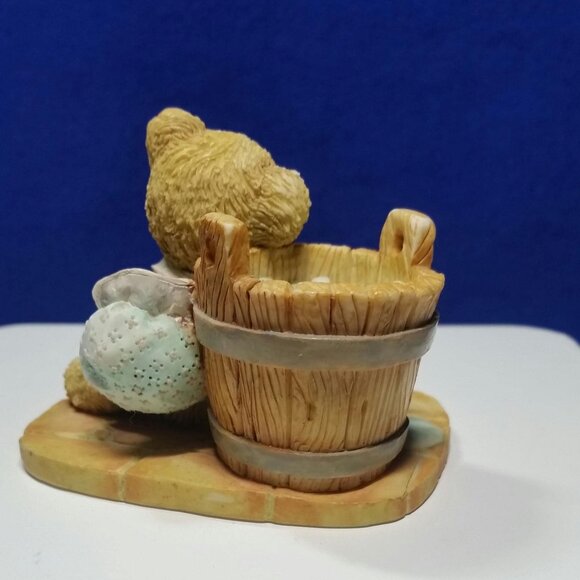 Cherished Teddies Joshua Love Repairs All Figurine Enesco 950556 Hamilton Gifts - Picture 6 of 10